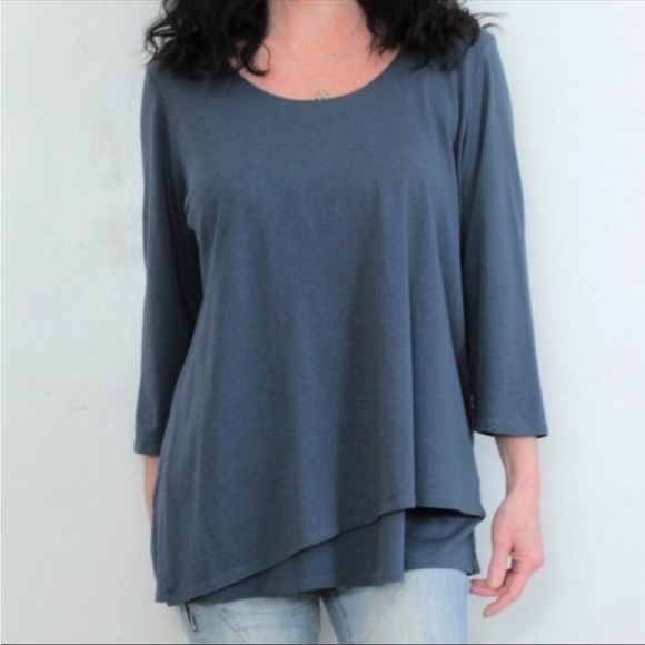 J. Jill Tops J Jill Pure Jill Artistic Tee 34 Sleeve Poshmark